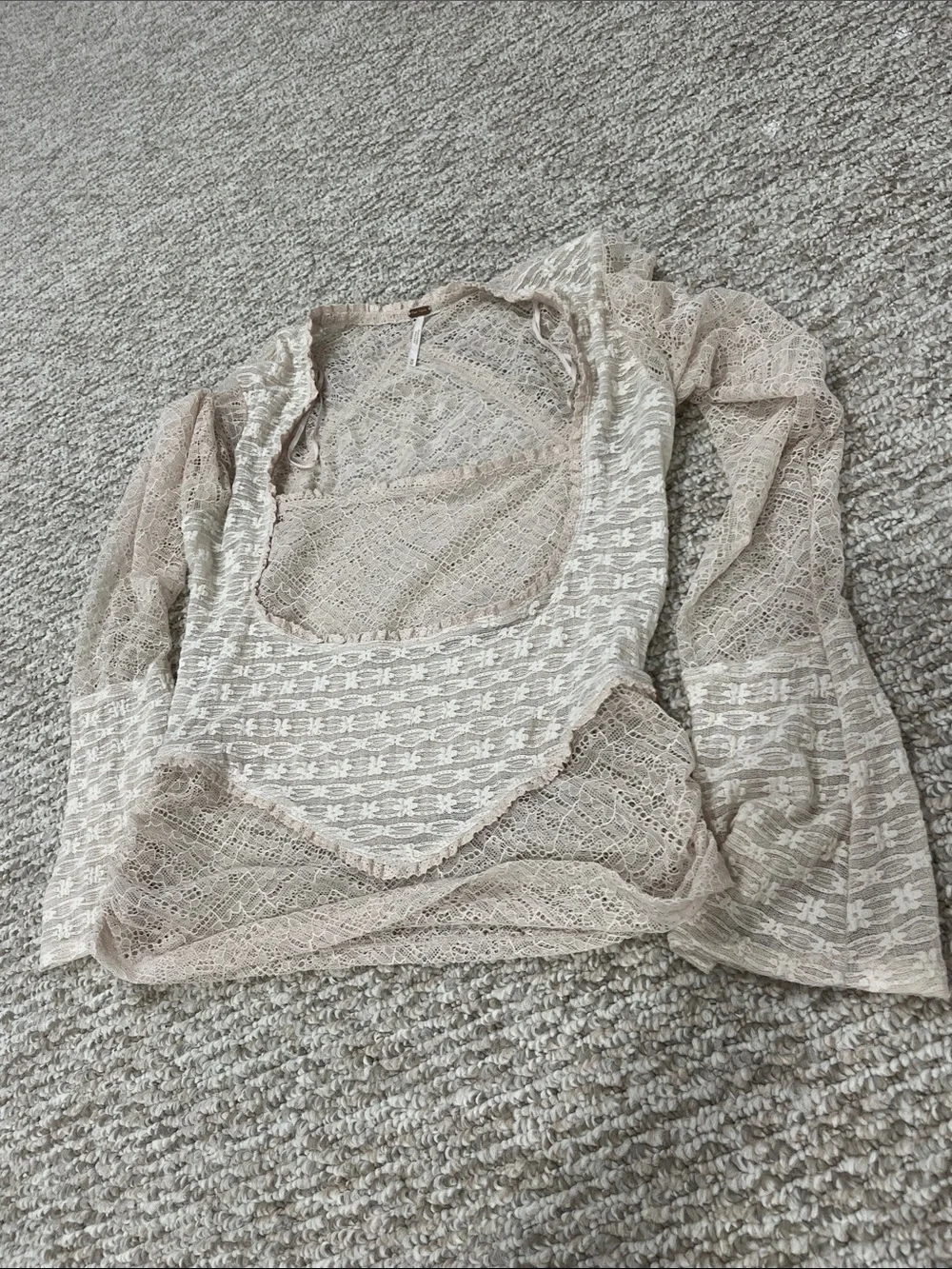 Free people women’s lace top